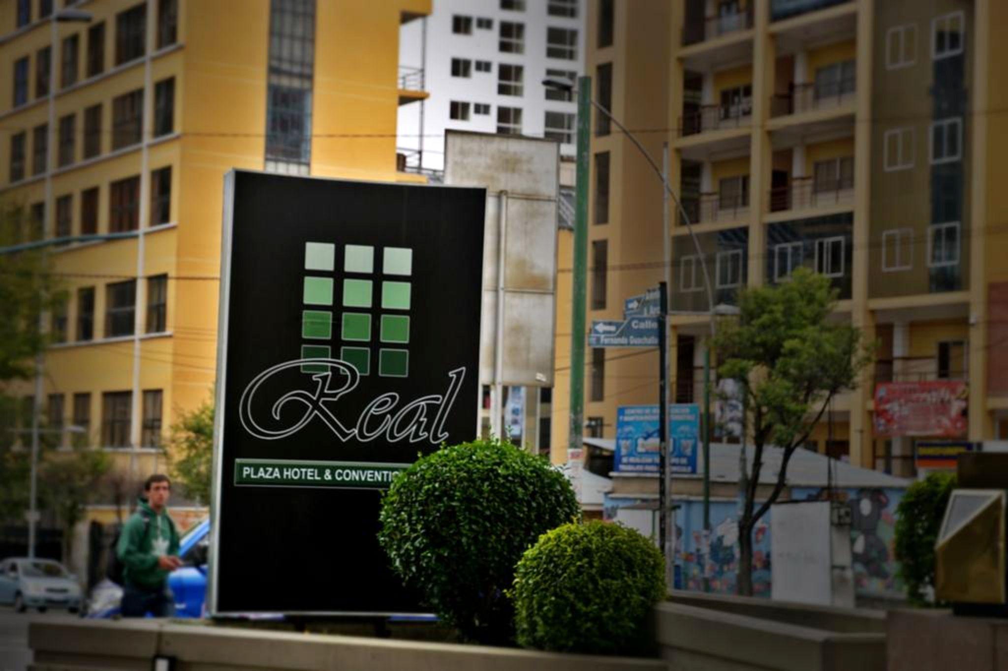 Real Plaza Hotel & Convention Center Ла Пас Екстериор снимка